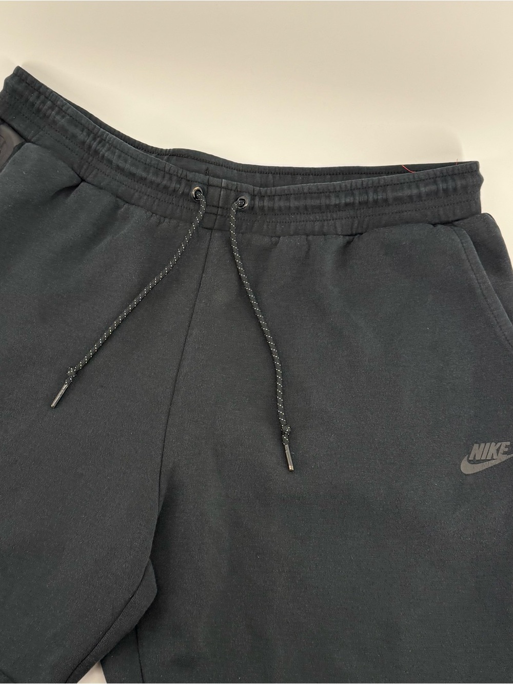 Nike Tech Fleece Sweat Shorts Mens XXL Black Sportswear Drawstring